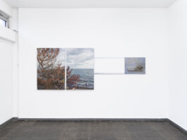 An exhibition view of the artistic work