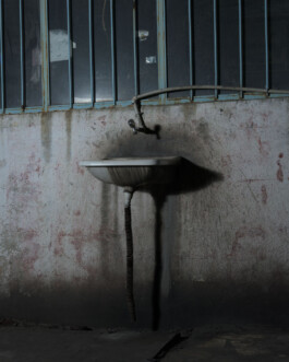 A photograph from the artwork some lives on earth by Dennis Haustein. 