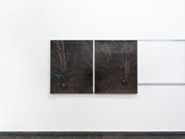 An exhibition view of the artistic work