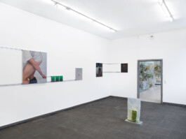 An exhibition view of the artistic work