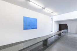 An exhibition view of the artistic work 