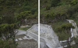 A photograph from the artwork some lives on earth by Dennis Haustein. 